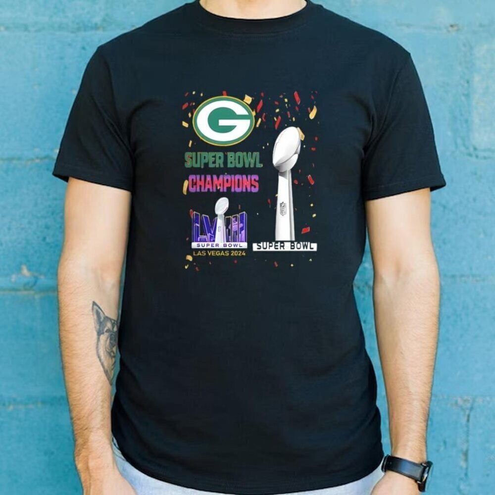 Packers Super Bowl LVIII Champions 224 Retro Football Fan Collector Classic
